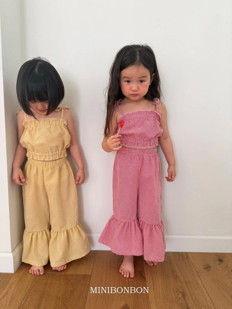 Mini Bongbong - Korean Children Fashion - #kidsstore - Flowy Pants - 4