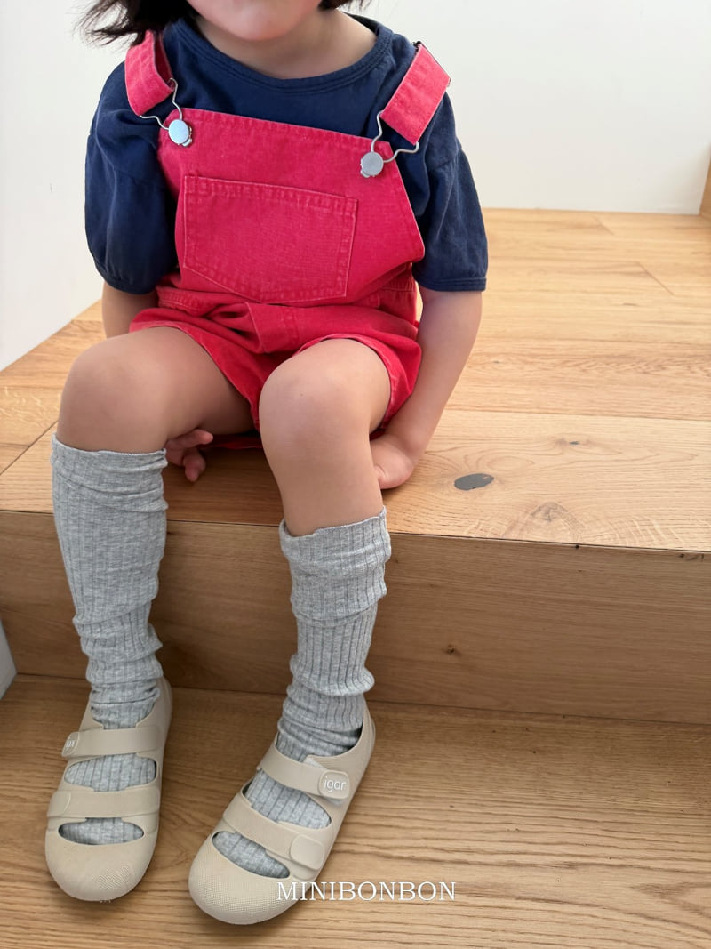 Mini Bongbong - Korean Children Fashion - #littlefashionista - Little Suspenders - 9