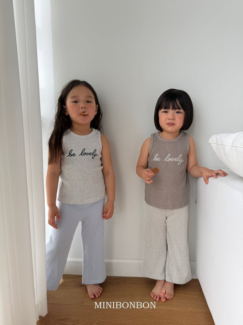 Mini Bongbong - Korean Children Fashion - #magicofchildhood - Peanut Sleeveless