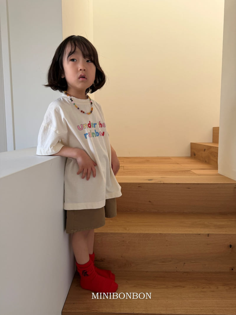 Mini Bongbong - Korean Children Fashion - #magicofchildhood - Rainbow Tee - 8