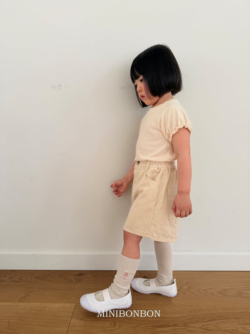 Mini Bongbong - Korean Children Fashion - #minifashionista - Puff Girl Tee - 5