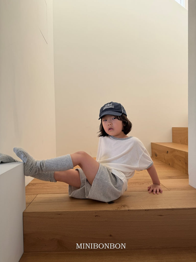 Mini Bongbong - Korean Children Fashion - #minifashionista - Normal Terry Tee - 8