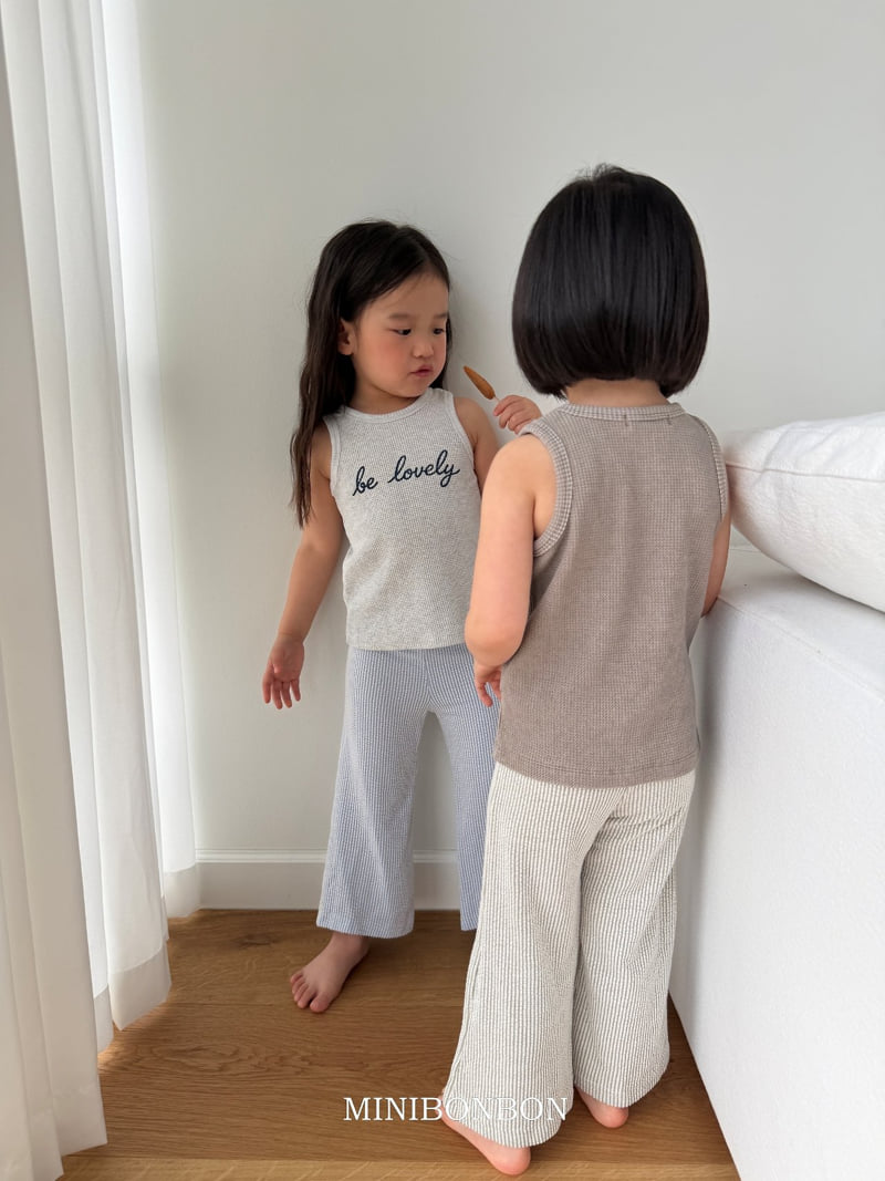 Mini Bongbong - Korean Children Fashion - #prettylittlegirls - Peanut Sleeveless - 3