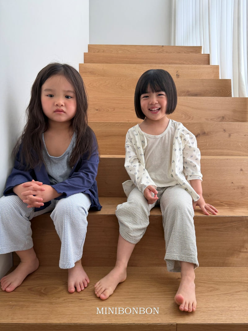 Mini Bongbong - Korean Children Fashion - #prettylittlegirls - Crumpled Cardigan