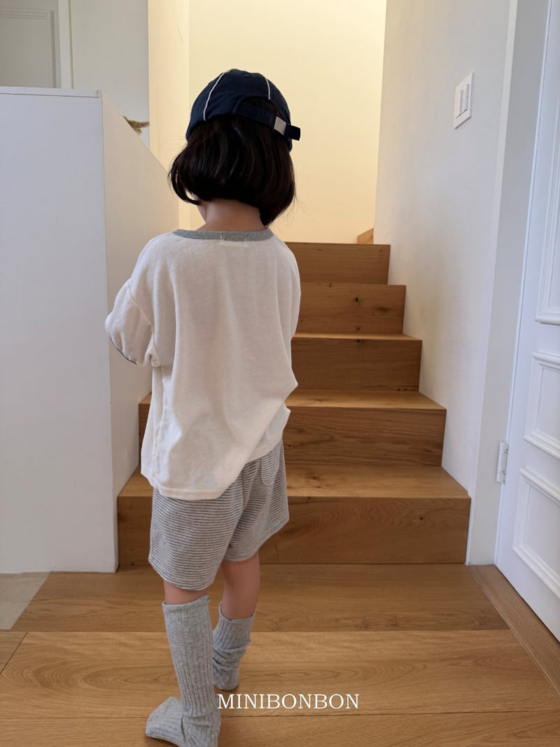 Mini Bongbong - Korean Children Fashion - #prettylittlegirls - Normal Terry Tee - 9