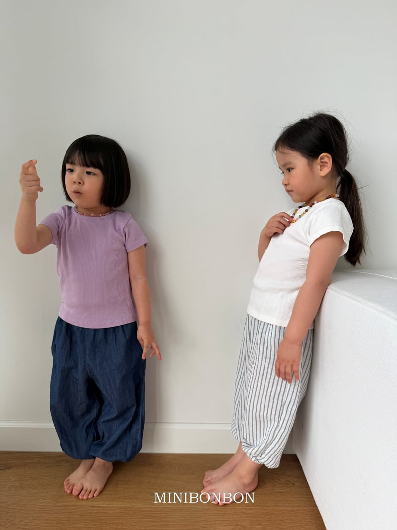 Mini Bongbong - Korean Children Fashion - #stylishchildhood - Bio Pants - 7