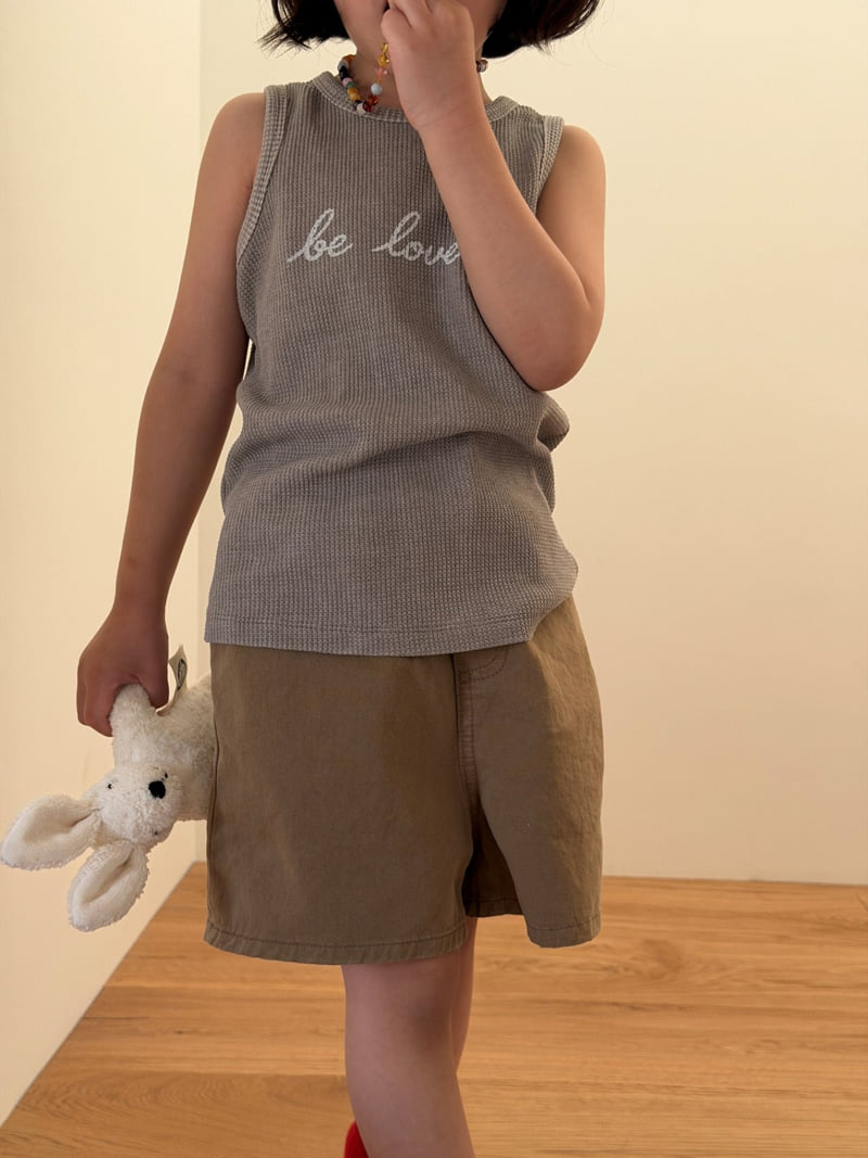 Mini Bongbong - Korean Children Fashion - #toddlerclothing - Peanut Sleeveless - 5