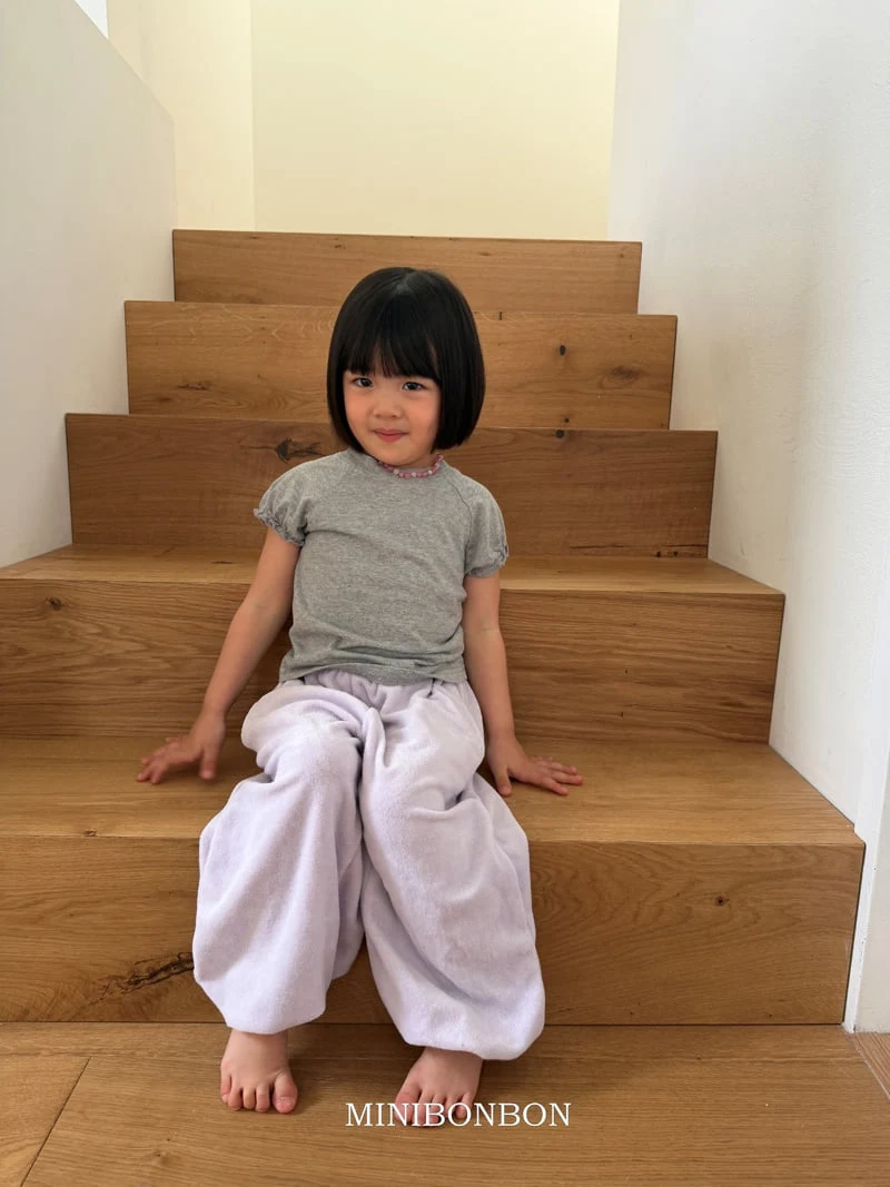Mini Bongbong - Korean Children Fashion - #toddlerclothing - Puff Girl Tee - 8
