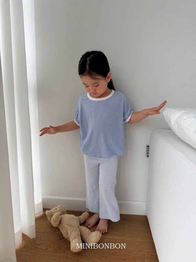 Mini Bongbong - Korean Children Fashion - #toddlerclothing - Normal Terry Tee - 11