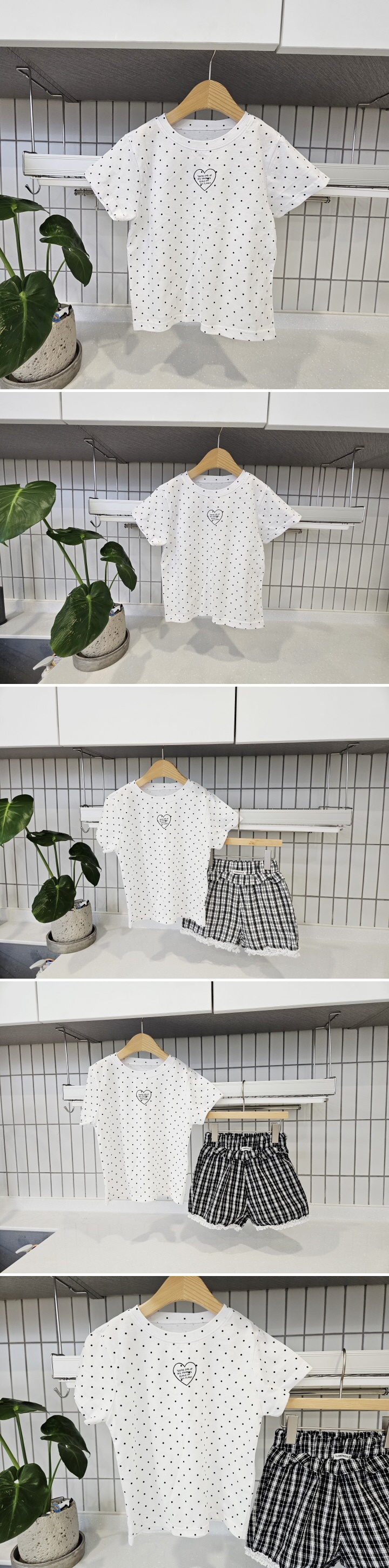 Mini Cabinet - Korean Children Fashion - #designkidswear - Heart Tee