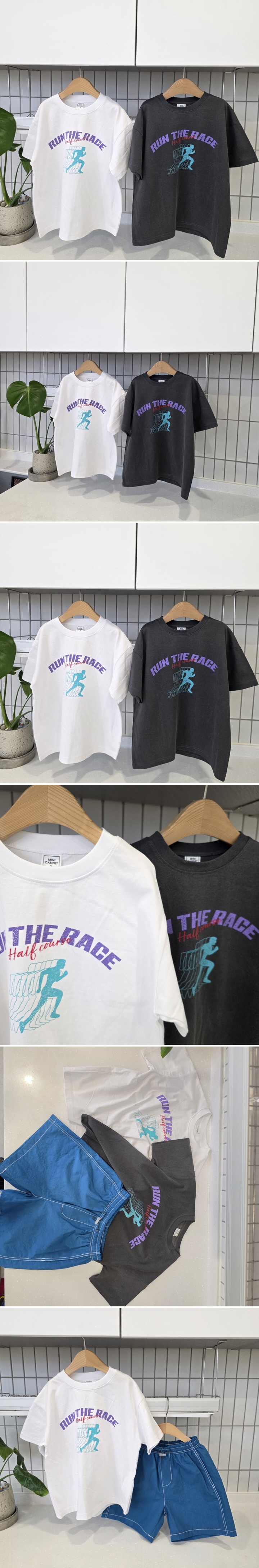 Mini Cabinet - Korean Children Fashion - #fashionkids - Running Tee