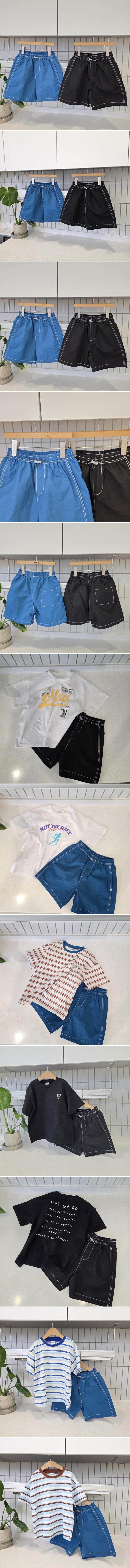 Mini Cabinet - Korean Children Fashion - #kidsstore - Stitch Pants
