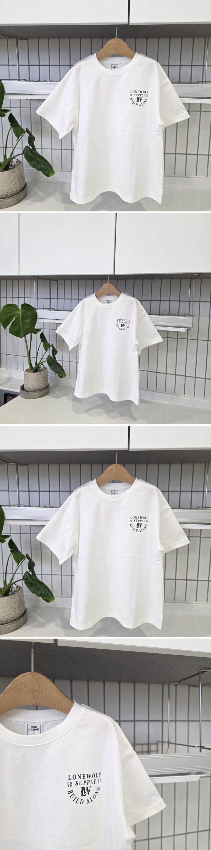 Mini Cabinet - Korean Children Fashion - #kidsstore - Font Tee