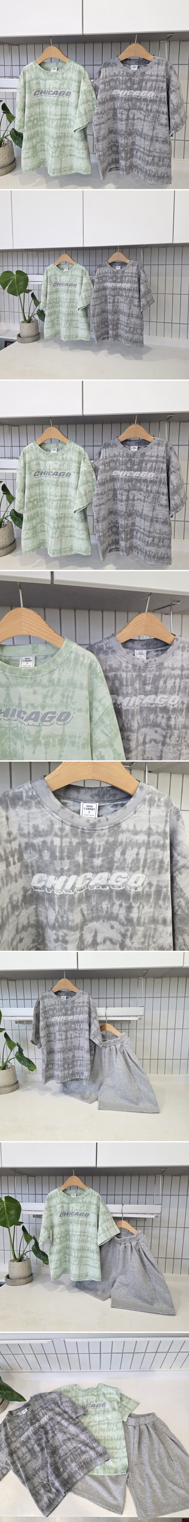 Mini Cabinet - Korean Children Fashion - #minifashionista - Chicago Tee