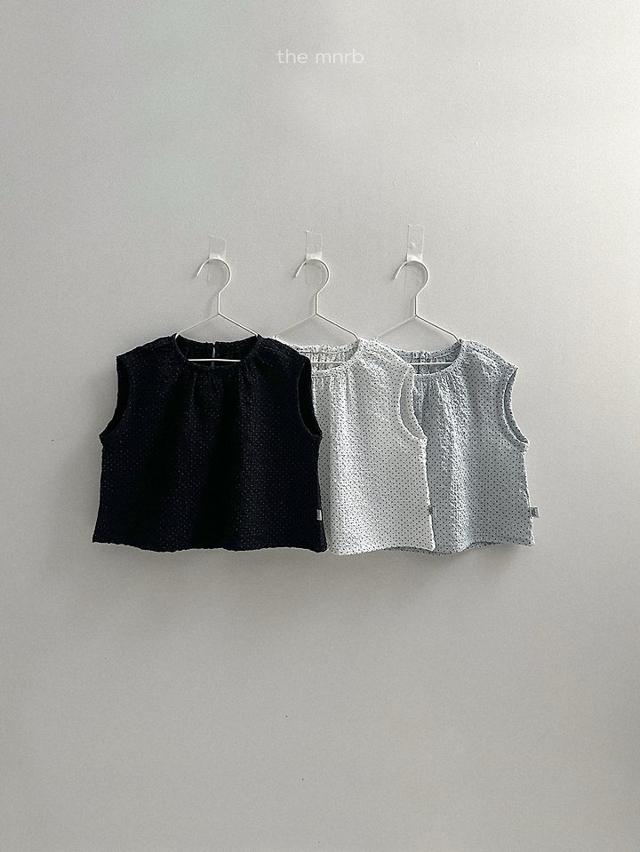 Mini Robe - Korean Baby Fashion - #babyboutique - Dot Crinkle Blouse - 5
