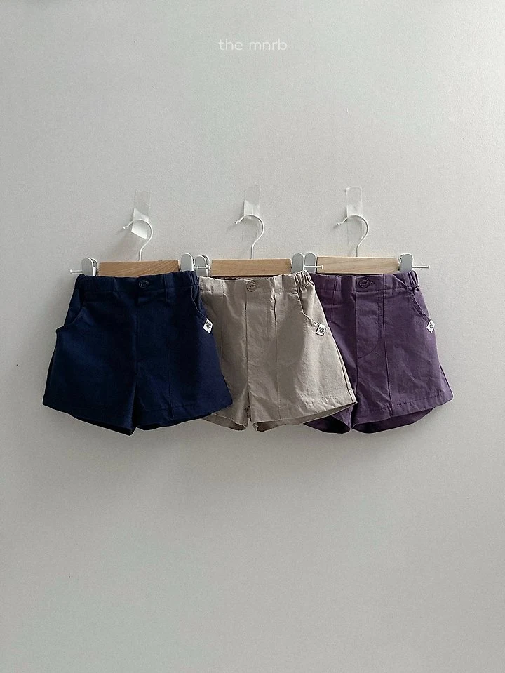 Mini Robe - Korean Baby Fashion - #babyboutique - Twill Shorts - 5