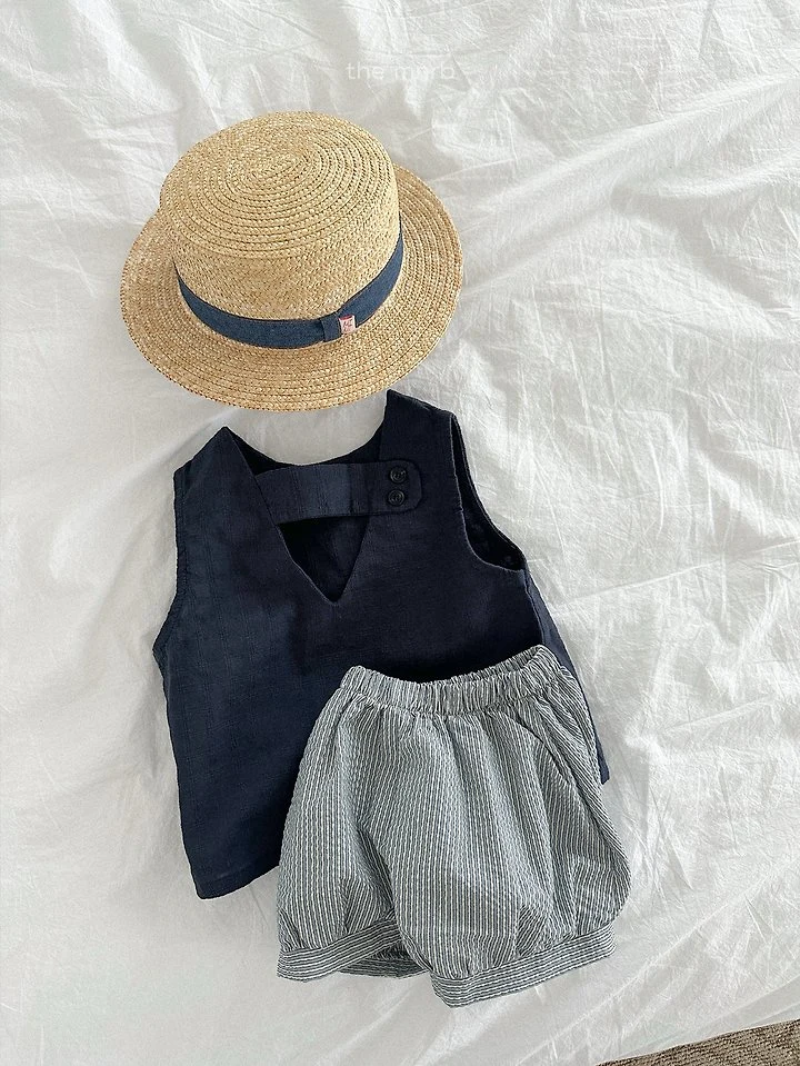 Mini Robe - Korean Baby Fashion - #babyboutique - Denim Cancan Hat - 8