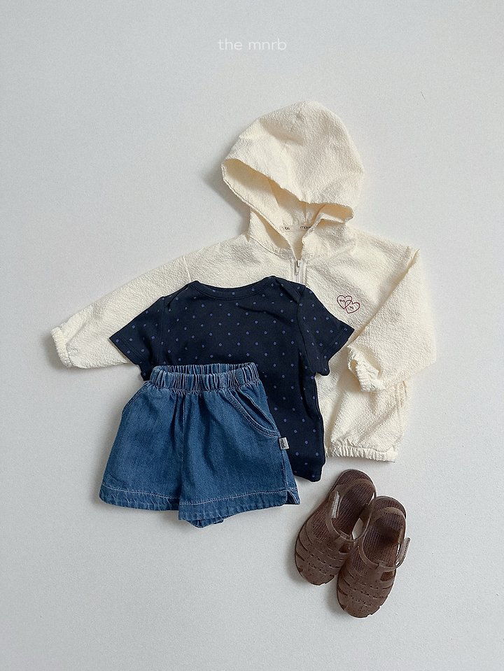 Mini Robe - Korean Baby Fashion - #babyboutique - Round Denim Pants - 12