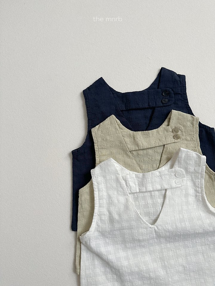 Mini Robe - Korean Baby Fashion - #onlinebabyshop - Ohana Sleeveless Blouse - 4