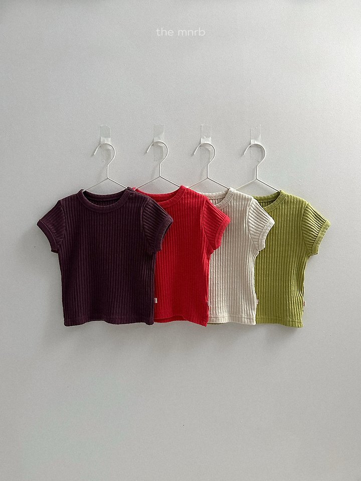 Mini Robe - Korean Baby Fashion - #babyboutique - Bella Rib Tee