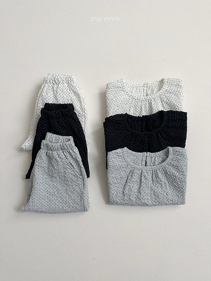 Mini Robe - Korean Baby Fashion - #babyboutiqueclothing - Dot Crinkle Blouse - 7