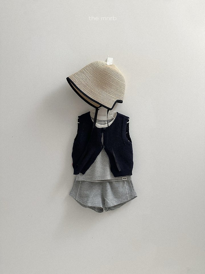 Mini Robe - Korean Baby Fashion - #babyboutiqueclothing - Button Knit Vest - 8