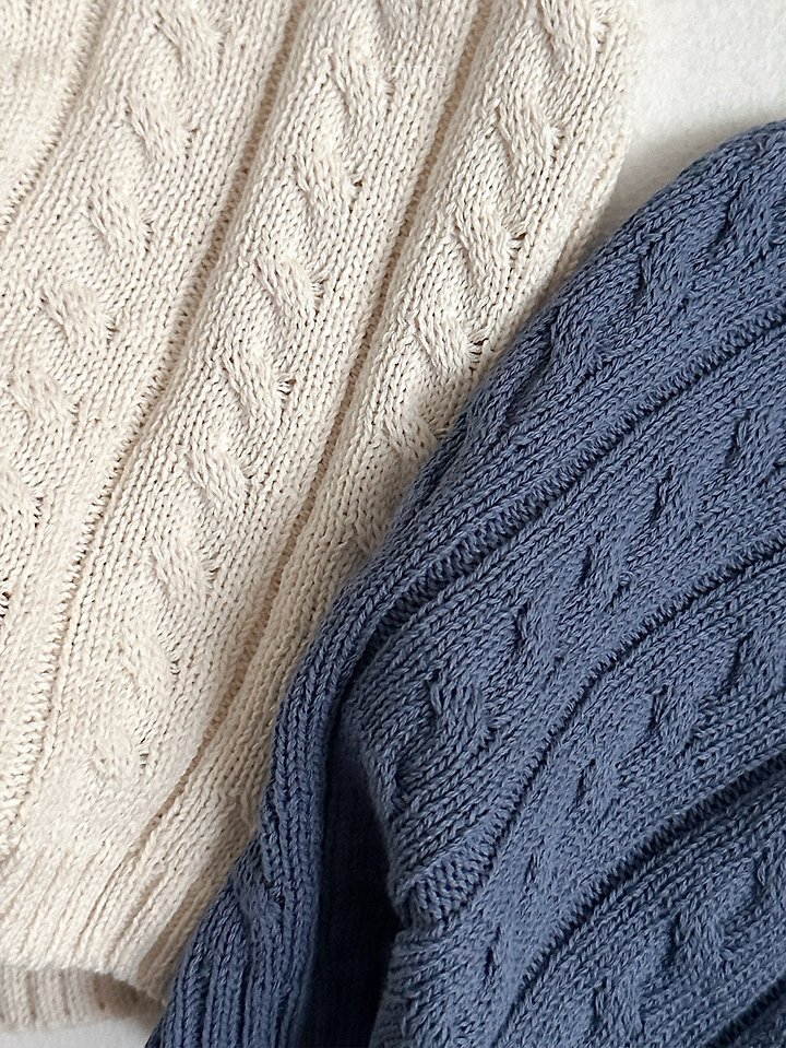 Mini Robe - Korean Baby Fashion - #babyboutiqueclothing - Cable Knit Vest - 9