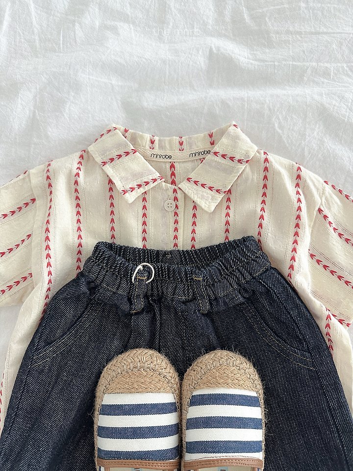 Mini Robe - Korean Baby Fashion - #babyboutiqueclothing - Multi Short Sleeve Shirt - 11