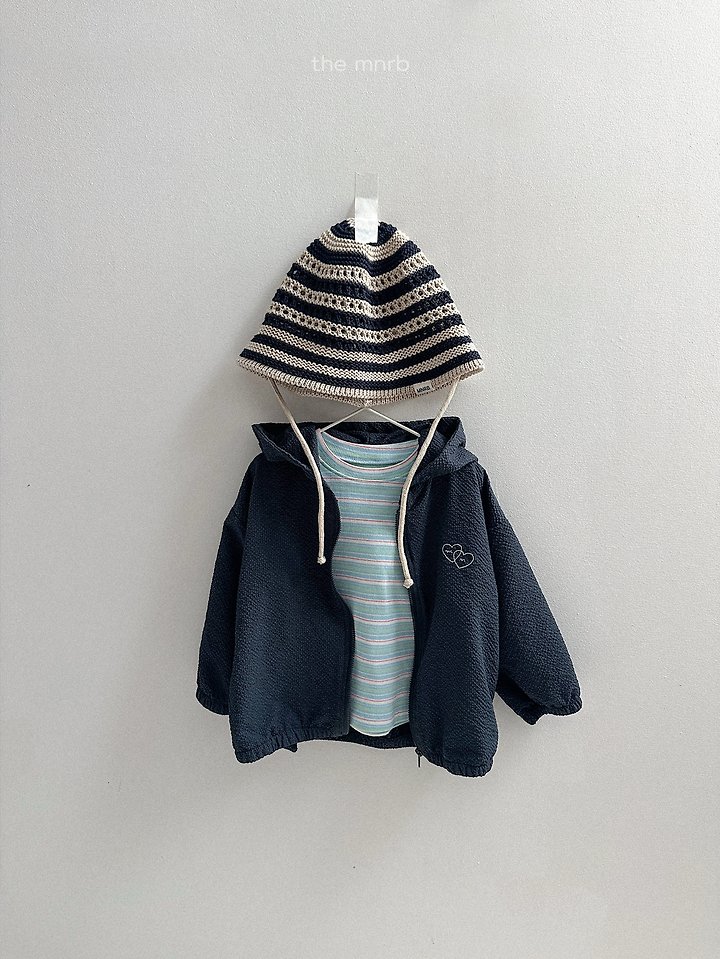 Mini Robe - Korean Baby Fashion - #babyclothing - Ripple Hood Jumper - 10