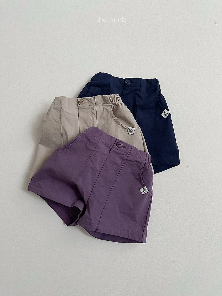 Mini Robe - Korean Baby Fashion - #babyclothing - Twill Shorts - 7