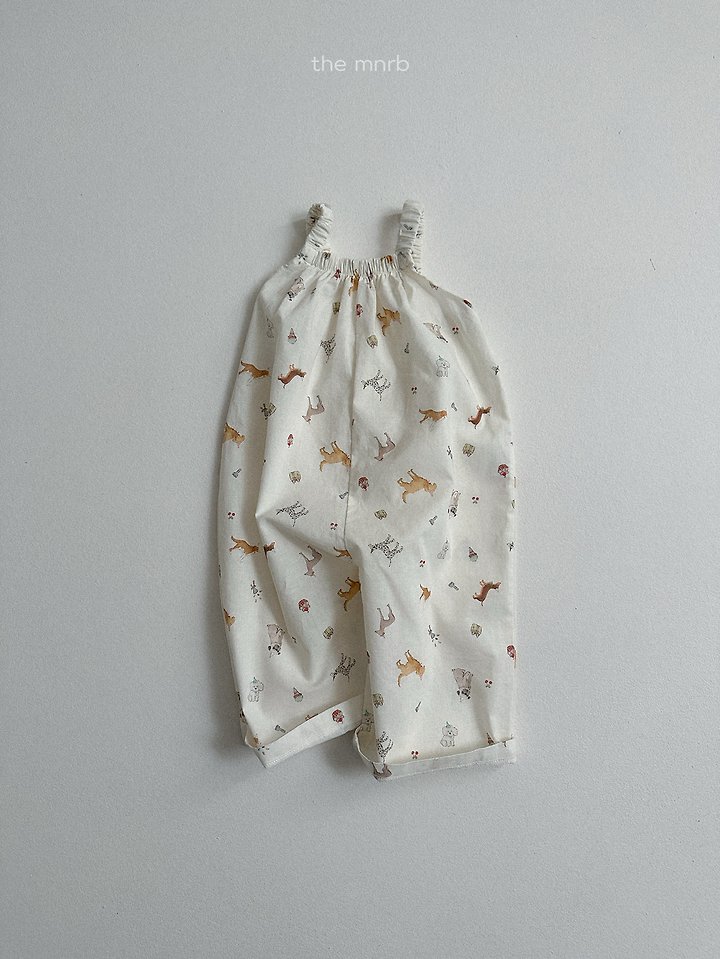 Mini Robe - Korean Baby Fashion - #babyclothing - Puppy Overalls