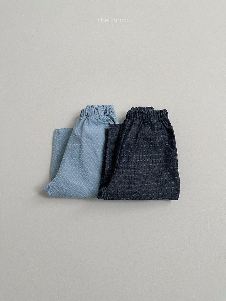Mini Robe - Korean Baby Fashion - #babyboutiqueclothing - Diamond Denim Pants - 4