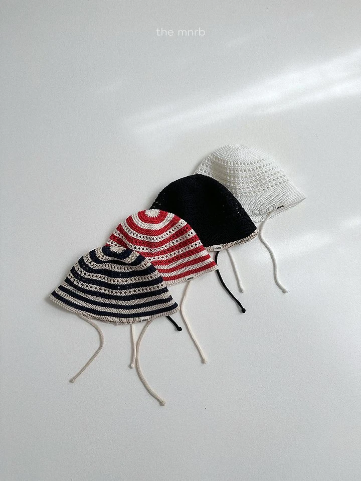 Mini Robe - Korean Baby Fashion - #babyclothing - Summer Punching Bucket Hat - 11