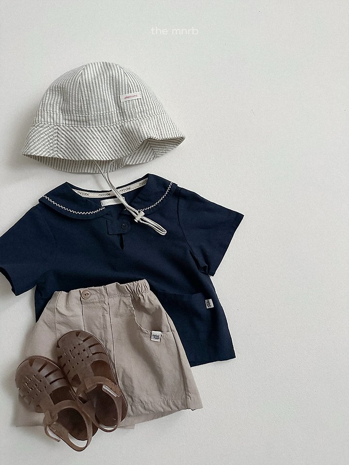 Mini Robe - Korean Baby Fashion - #babyfashion - Point Sailor Shirt - 10