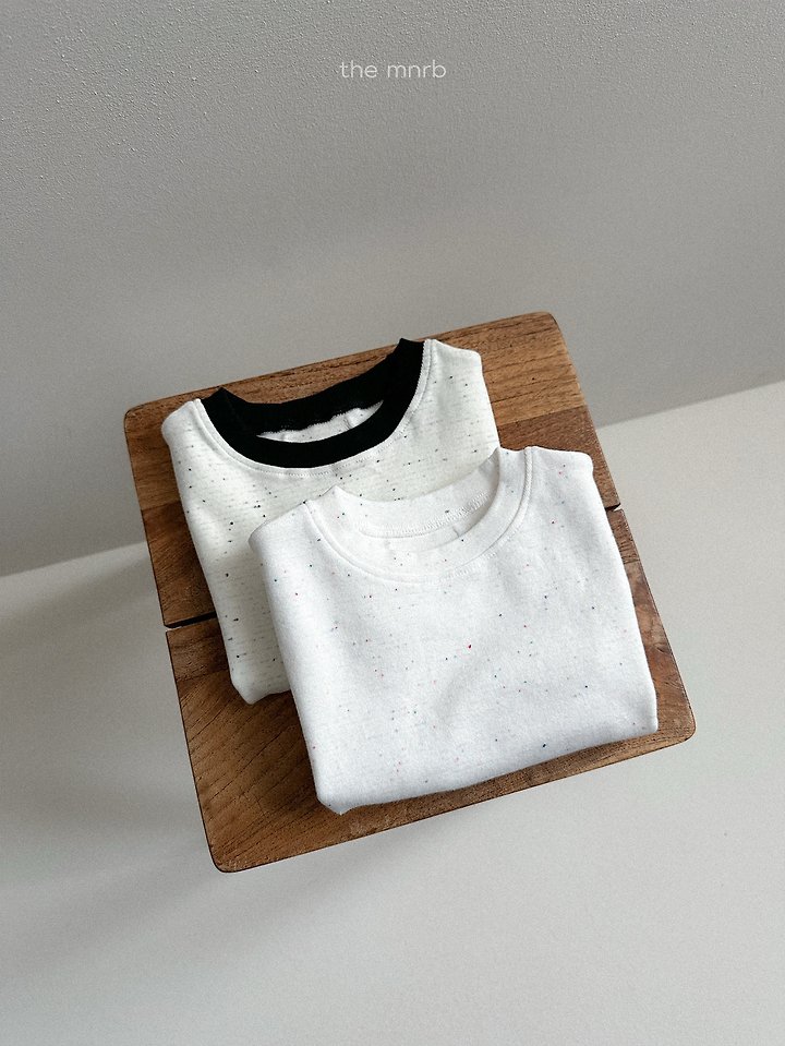 Mini Robe - Korean Baby Fashion - #babyfashion - Cookies & Cream Short Sleeve Tee