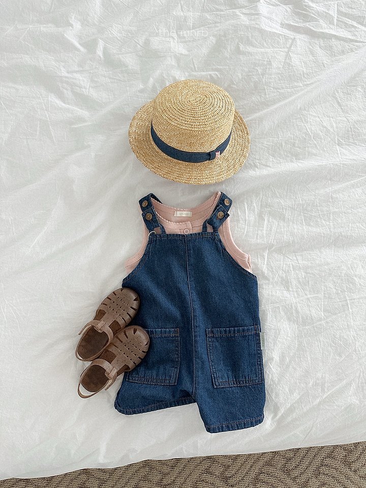 Mini Robe - Korean Baby Fashion - #babyfashion - Denim Cancan Hat - 11
