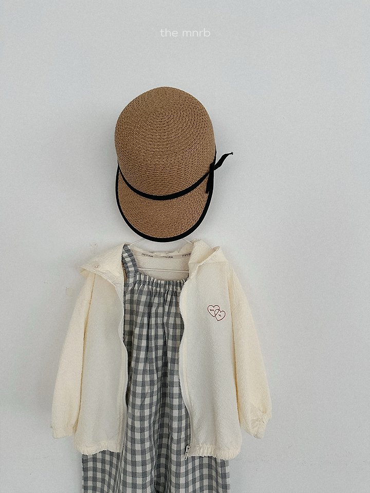 Mini Robe - Korean Baby Fashion - #babyfever - Ripple Hood Jumper - 12