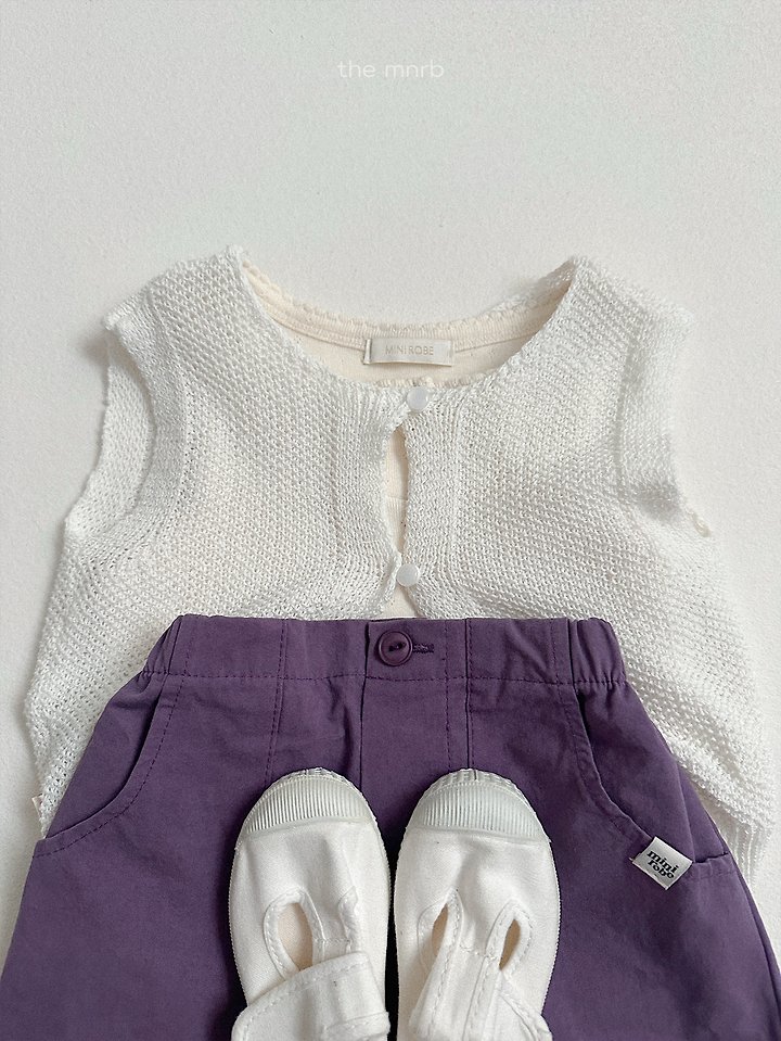 Mini Robe - Korean Baby Fashion - #babyfever - Twill Shorts - 9