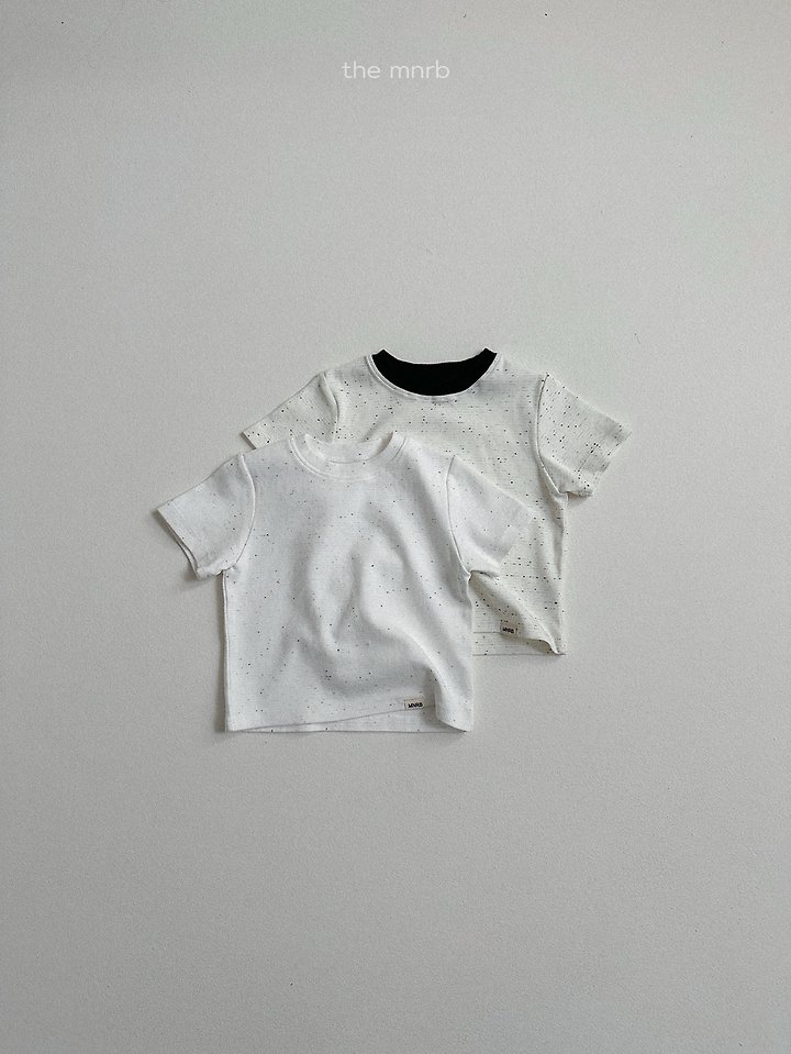 Mini Robe - Korean Baby Fashion - #babygirlfashion - Cookies & Cream Short Sleeve Tee - 3