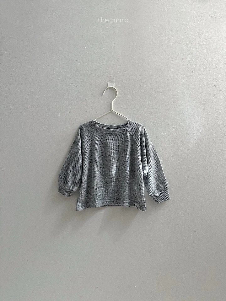 Mini Robe - Korean Baby Fashion - #babygirlfashion - Waffle Long Sleeve Tee - 11