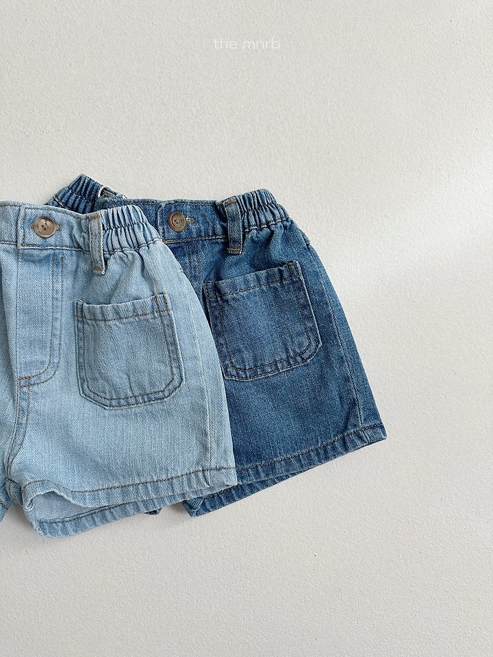 Mini Robe - Korean Baby Fashion - #babygirlfashion - Open Pocket Denim Pants - 5