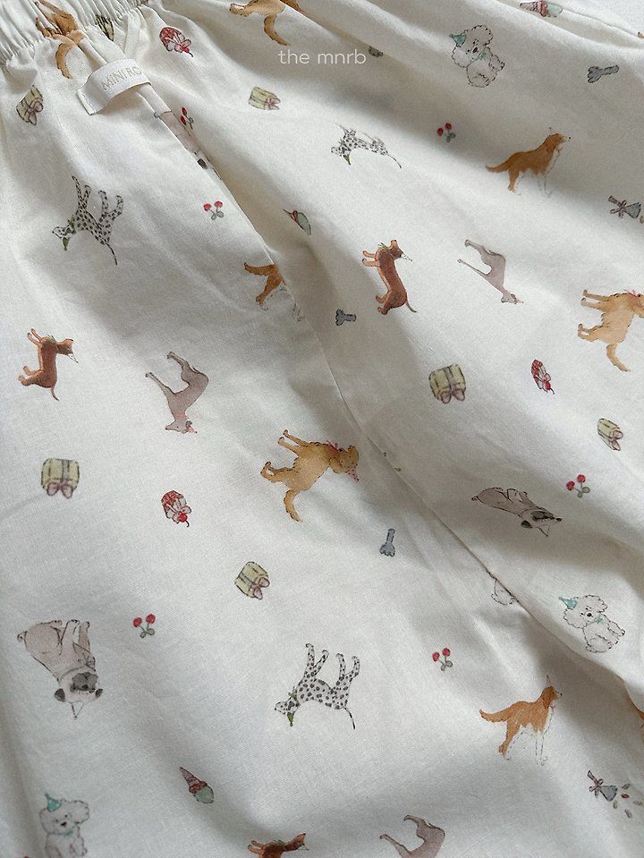 Mini Robe - Korean Baby Fashion - #babylifestyle - Puppy Overalls - 5