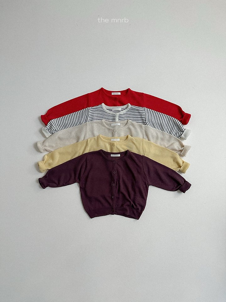 Mini Robe - Korean Baby Fashion - #babylifestyle - Berry Summer Cardigan