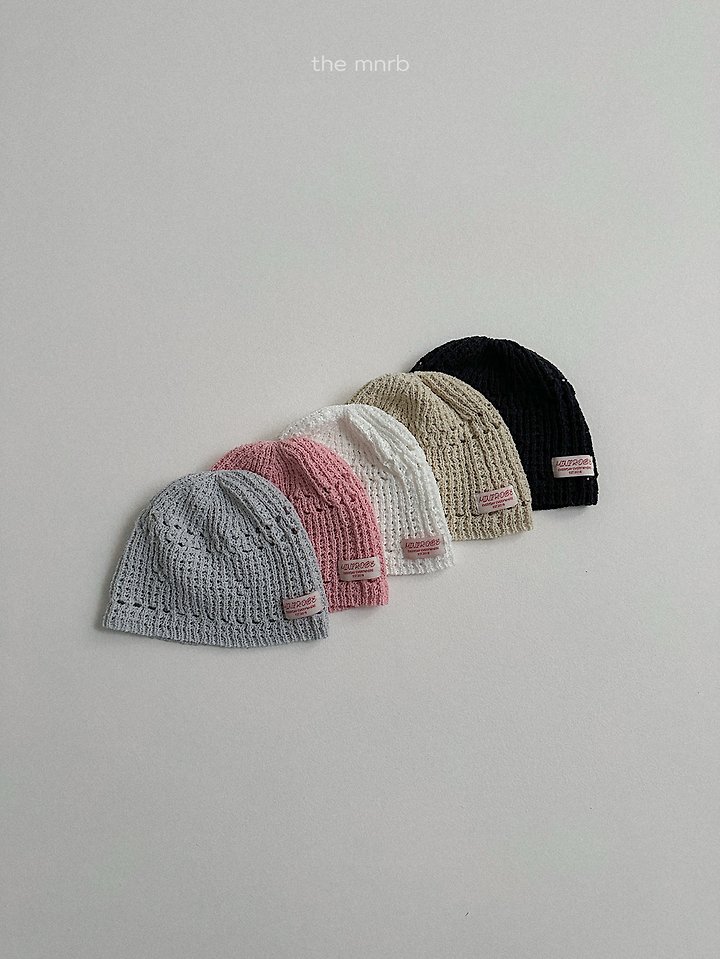 Mini Robe - Korean Baby Fashion - #babylifestyle - Eyelet Beanie - 2