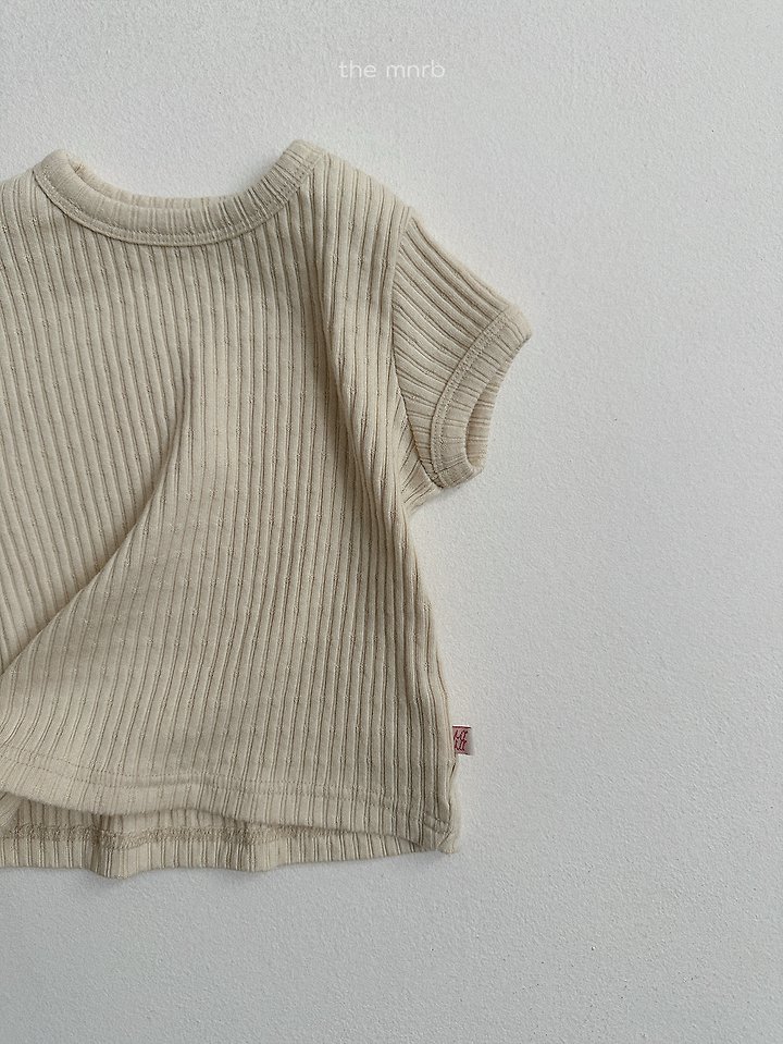 Mini Robe - Korean Baby Fashion - #babyoninstagram - Bella Rib Tee - 8