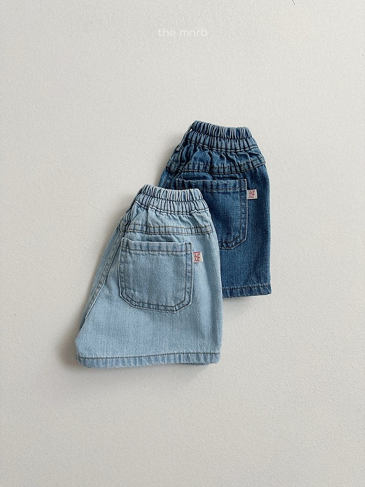 Mini Robe - Korean Baby Fashion - #babyoninstagram - Open Pocket Denim Pants - 7