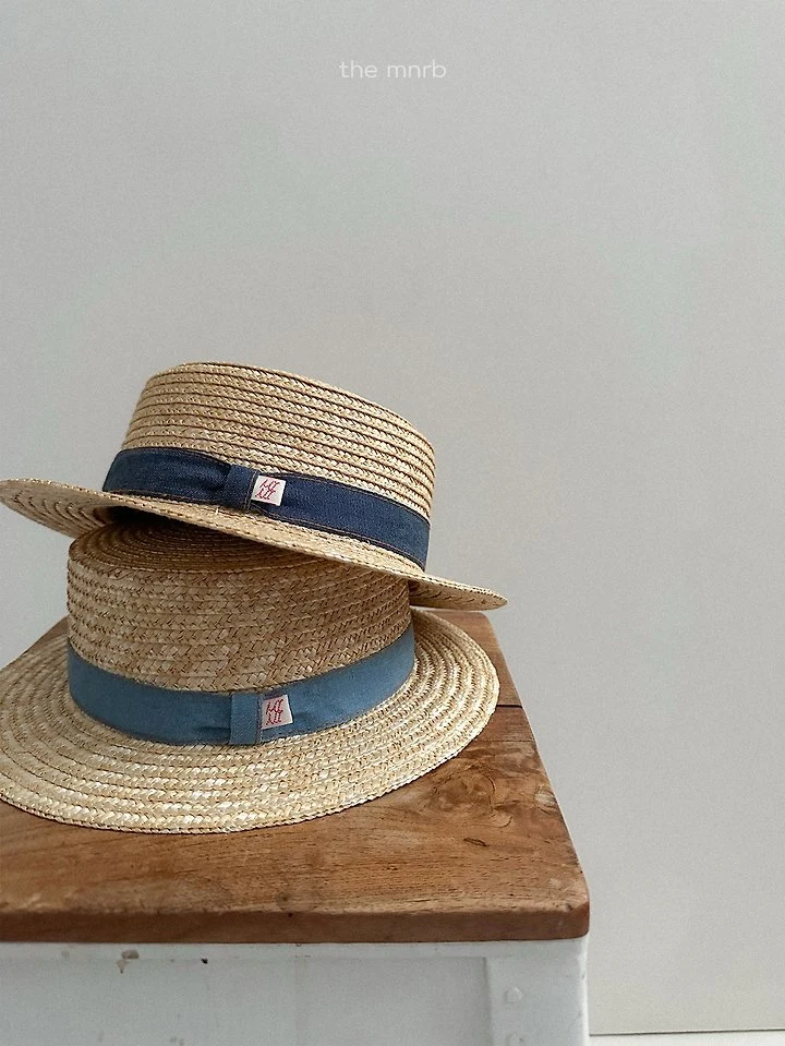 Mini Robe - Korean Baby Fashion - #babyootd - Denim Cancan Hat