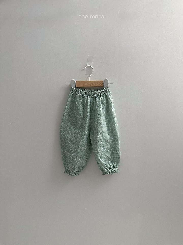 Mini Robe - Korean Baby Fashion - #babyootd - Snowflake Pants - 9