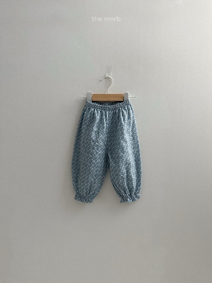 Mini Robe - Korean Baby Fashion - #babyoutfit - Snowflake Pants - 11