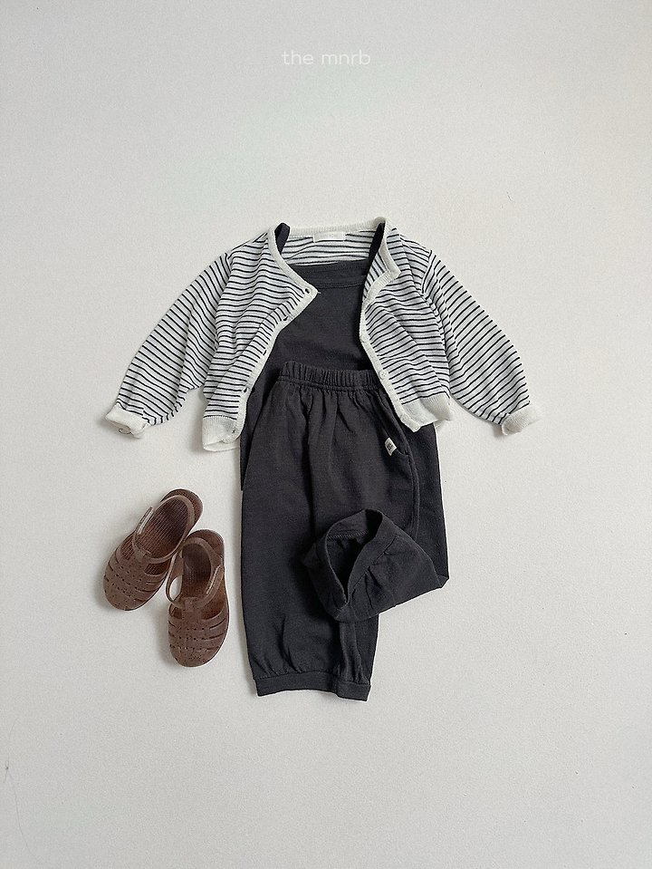 Mini Robe - Korean Baby Fashion - #babyoutfit - Normal Cropped Pants - 12